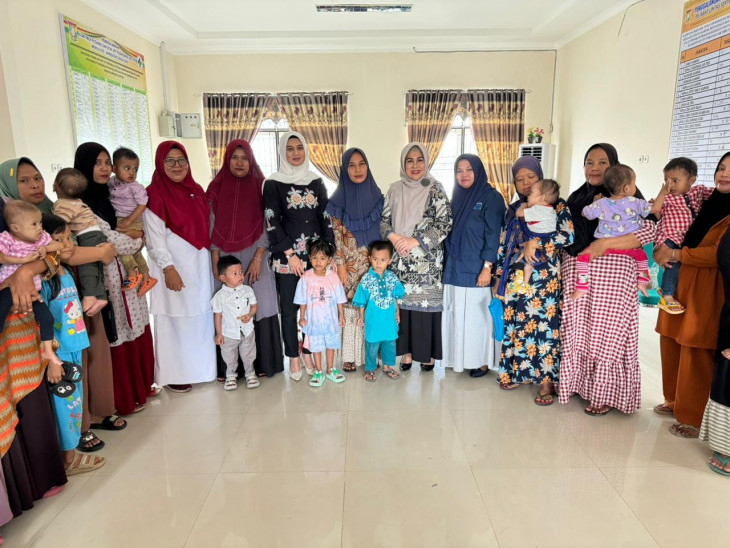Peduli Stunting Anggota DPRD Provinsi Riau Siap Bantu 16 Anak Stunting Di Kabupaten Kampar. 