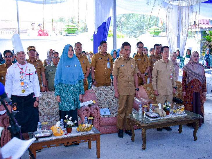 Buka Lomba Masak Serba Ikan, Kaya Nutrisi, Pj Sekda Kampar Himbau Senantiasa Gemar Makan Ikan. 