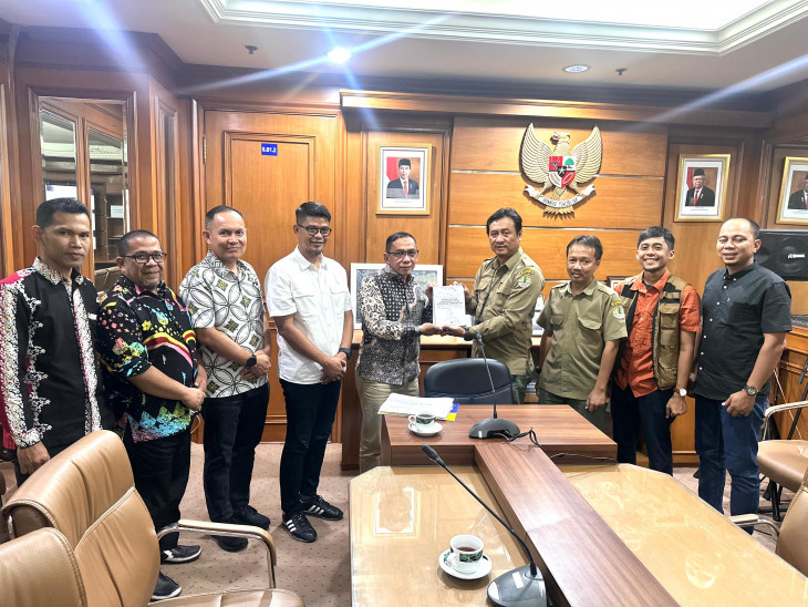 Pemkab Kampar Melakukan Koordinasi ke Kementerian LHK RI terkait Permohonan Pelepasan Kawasan  Hutan untuk Aset Tanah Pemerintah Kabupaten Kampar