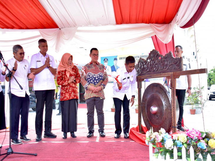 Tingkatkan Pelayanan Kesehatan, Pj Sekda Kampar Launching Puskesmas Integrasi Layanan Primer. 