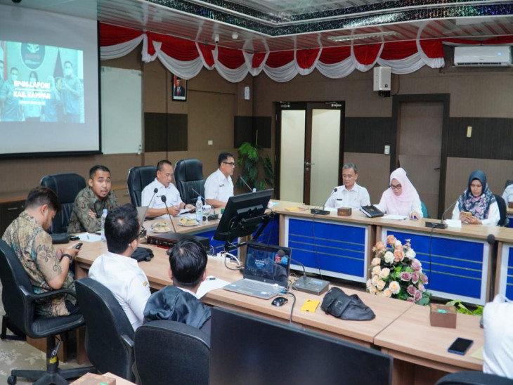 Tindaklanjuti Pengelolaan Pengaduan, Diskominfo Kampar Lakukan Sosialisasi Pengaduan melalui SP4N Lapor. 