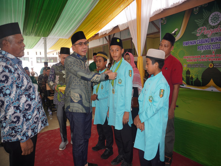Pelantikan PC Muhammadiyah Kuok, Pj Bupati Kampar ; Sangat Besar Kontribusi Muhammadiyah Terhadap Pembangunan SDM Kampar. 