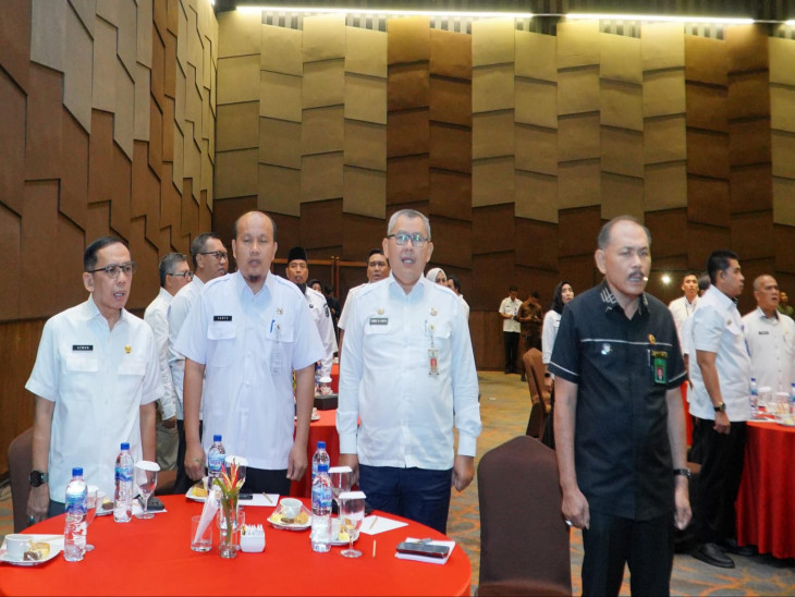 Pemkab Kampar Ikuti Rakor Tanggap Ancaman Narkoba