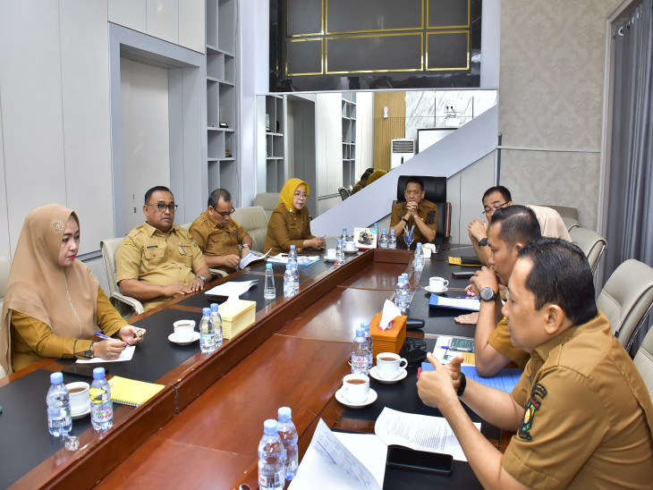 Expose NJOP PBB-P2, Pj Bupati Kampar Berharap Penetapan tarif PBB-P2 Memberikan Manfaat Positif Baik Bagi Pemerintah Daerah Maupun Masyarakat.