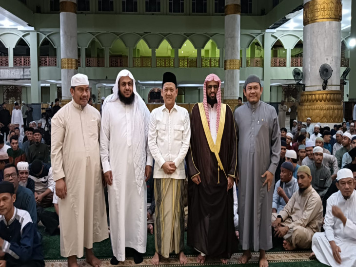 Dimalam Hari Kemerdekaan, Pj Bupati Kampar Hambali Sambut Kedatangan Kementerian Islam, Dakwah dan Bimbingan Arab Saudi.