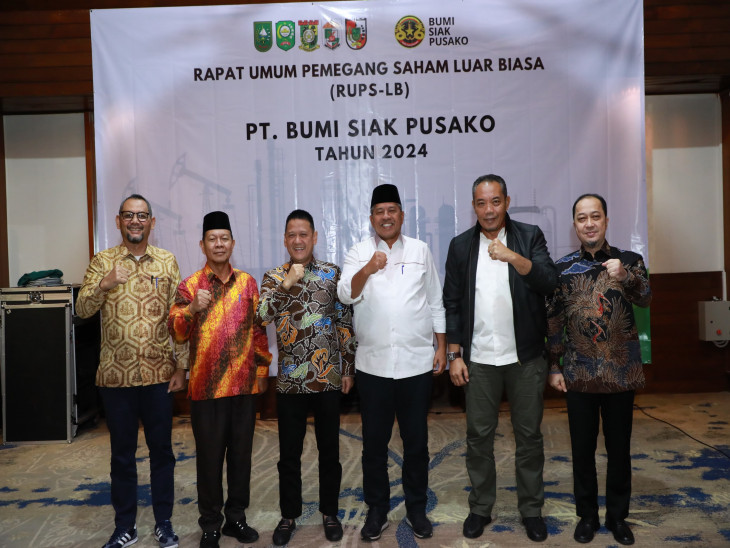 RUPS - LB PT BSP Terkait Pengesahan Rencana Kerja dan Anggaran 2025, Pj Bupati Kampar Minta Perkuat Sinergitas, Tingkatkan Kinerja Yang Efektif dan Efisien. 