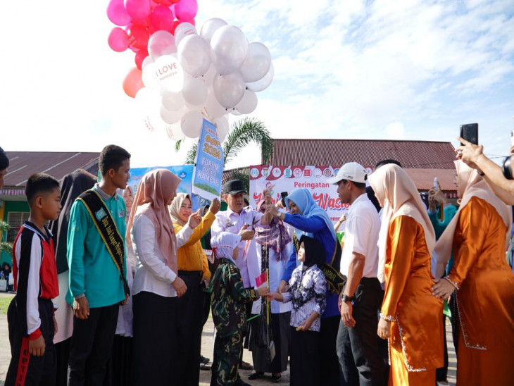 Pimpin Apel Peringatan HAN Ke-40 Tahun 2024, Pj. Bupati Kampar ; Pemkab Kampar Komit Terhadap Perlindungan dan Pemenuhan Hak-hak Anak 