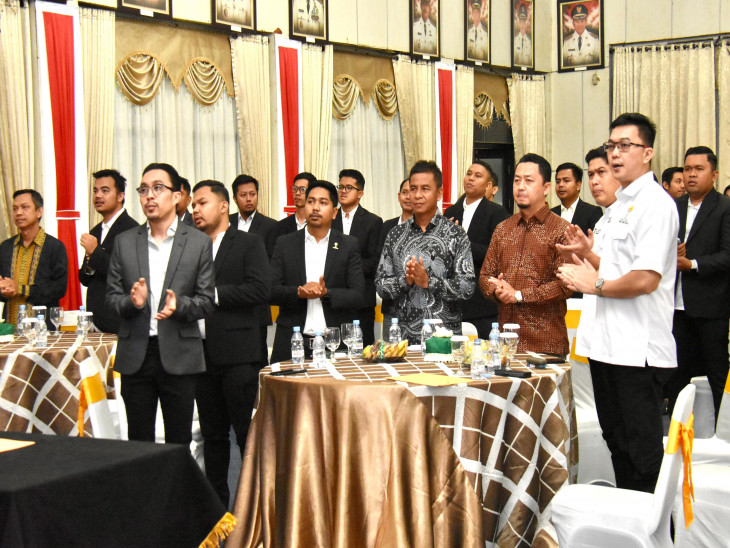 Wakili Pj Bupati Kampar, Pj Sekda Kampar Apresiasi dan Ucapkan Selamat dan Sukses atas Pelantikan BPC HIPMI Kampar Periode 2024-2027