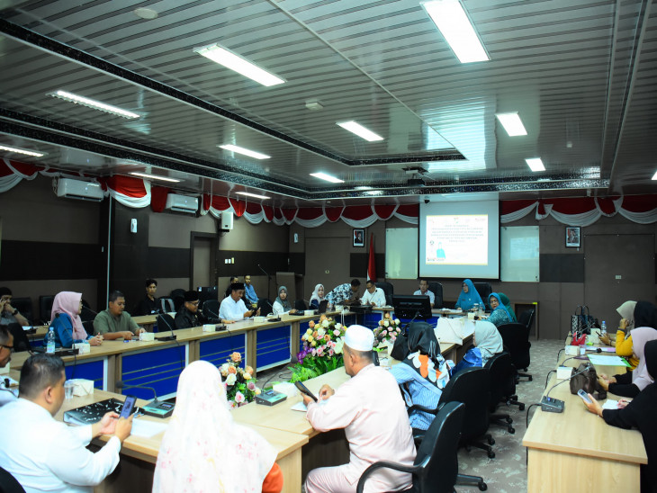 Dorong Optimalisasi Pelaksanaan Intervensi Stunting Di Kecamatan, TPPS Kabupaten Kampar Gelar Rakor Persiapan Penilaian Kinerja.