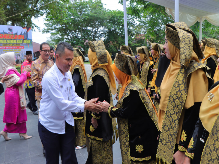Mewakili Pj Bupati Kampar, Kasatpol PP Kampar Hadiri Pengukuhan Pengurus IWMR Kabupaten Kampar Periode 2024 – 2029
