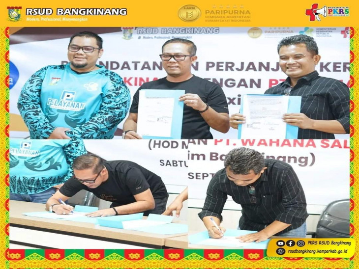 RSUD Bangkinang Berinovasi dengan Layanan Antar Obat Kerja Sama MAXIM yang Nernama ASMARA (Antar Medikasi Anda di Rumah Aja). 