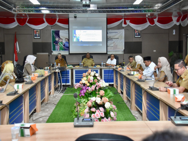 Serius Turunkan Stunting Gandeng Perusahaan, Pj Sekda Kampar Tekankan Dalam Waktu 6 Bulan Stunting Harus Tuntas. 