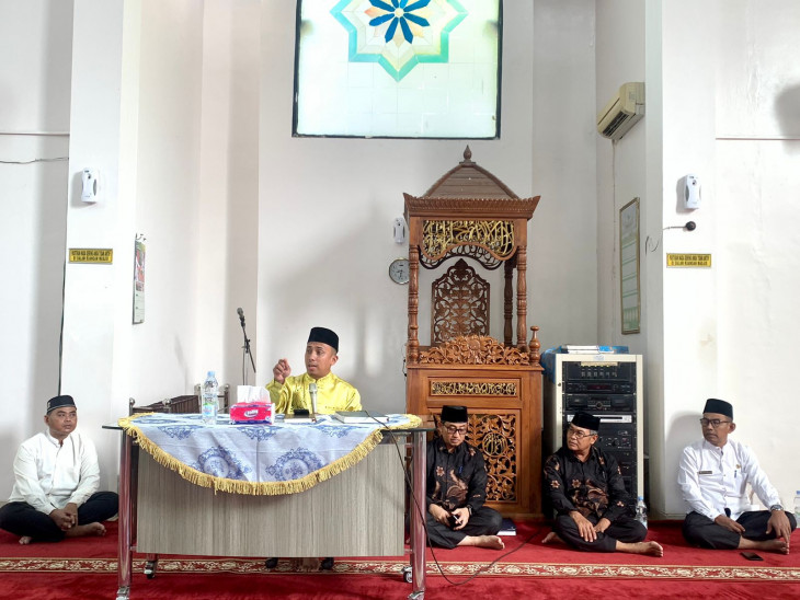 Pemda Kabupaten Kampar Gelar Wirid Bulanan di Masjid Al-Muhajirin Kompleks Perkantoran Bupati Kampar. 