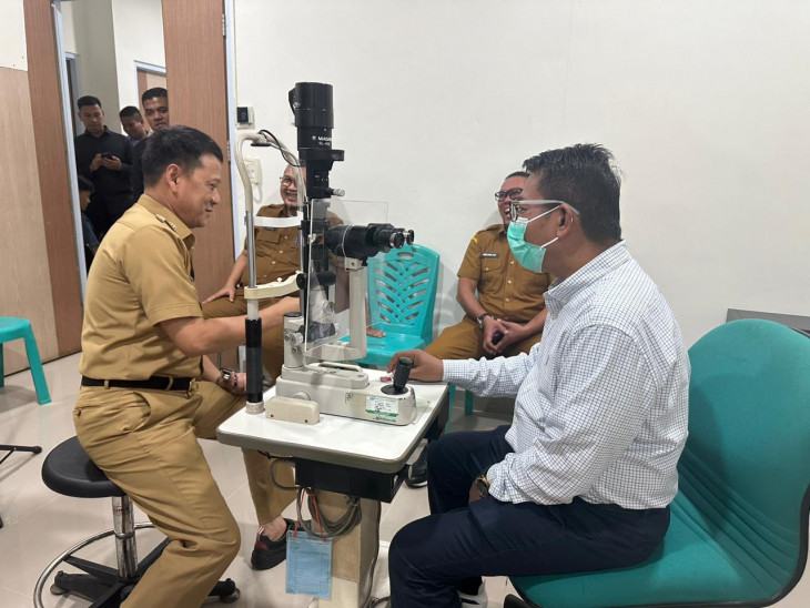 Pj. Bupati Kampar Hambali Tinjau RSUD Bangkinang