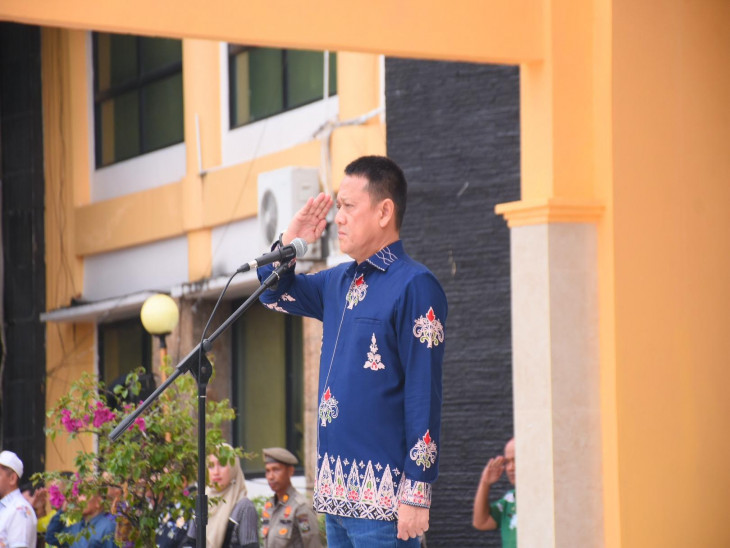 Apel Perdana Tahun 2025, Pj Bupati Kampar ; Barengi Dengan Semangat dan Kinerja tinggi, Semoga Tahun ini Hendaknya Kampar Makin Baik 