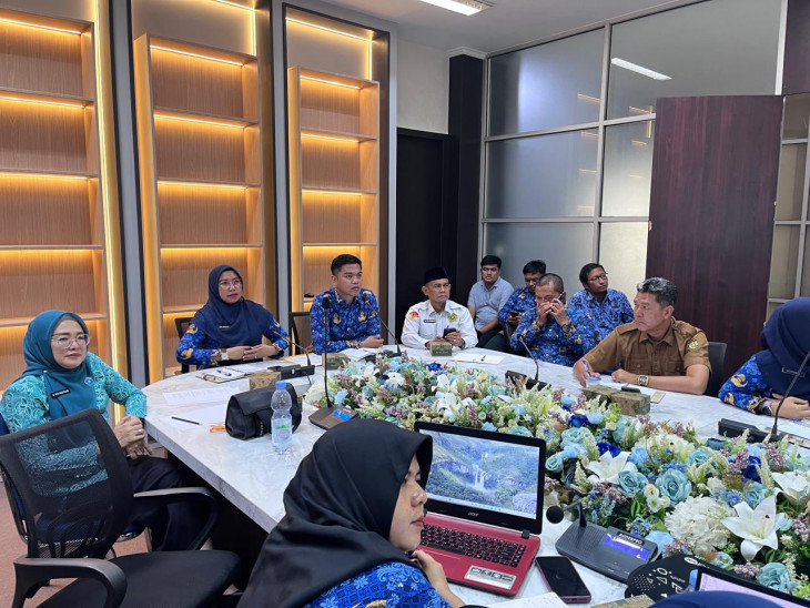 TPPS Kab. Kampar, Gelar Rapat Persiapan Penilaian Kinerja TPPS Provinsi Riau Tahun 2024