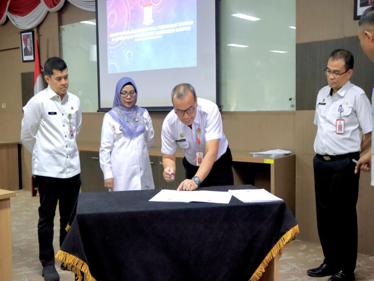 Pimpin Sertijab Kepala OPD, Wabup ; Segera Menyesuaikan, Wujudkan Visi dan Misi Daerah. 