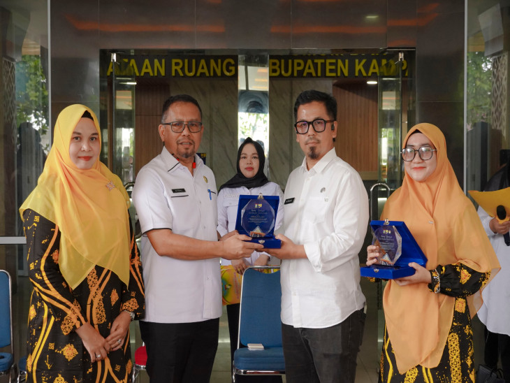 Dinas PUPR Kabupaten Kampar Gelar Pisah Sambut Kadis Lama Dengan Yang Baru