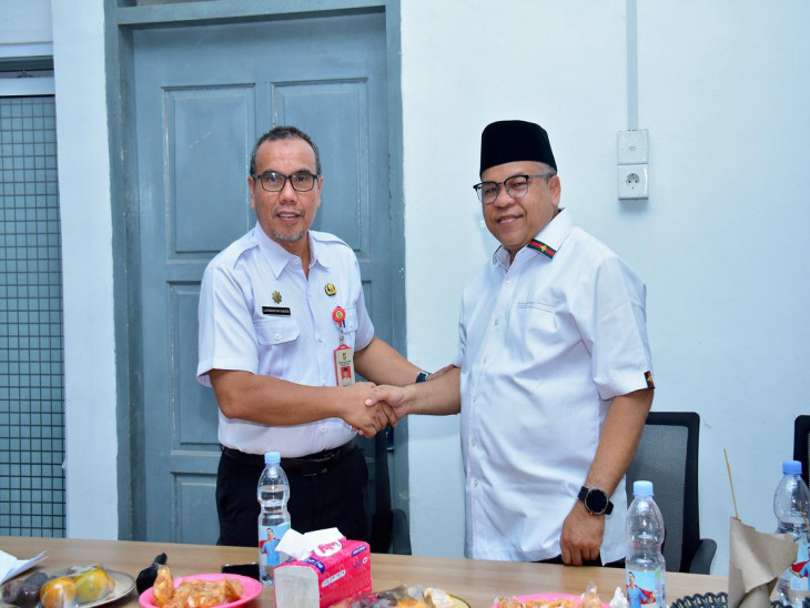 Usai dilantik, Kadis Kominfo Kampar Gelar Pisah Sambut. 