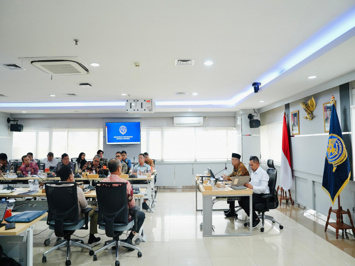 Bersama Gubernur Riau, dan Kepala Daerah Se Provinsi Riau, Sekda Kampar Hambali Wakili Bupati Kampar Kunker Ke Kemenhub RI