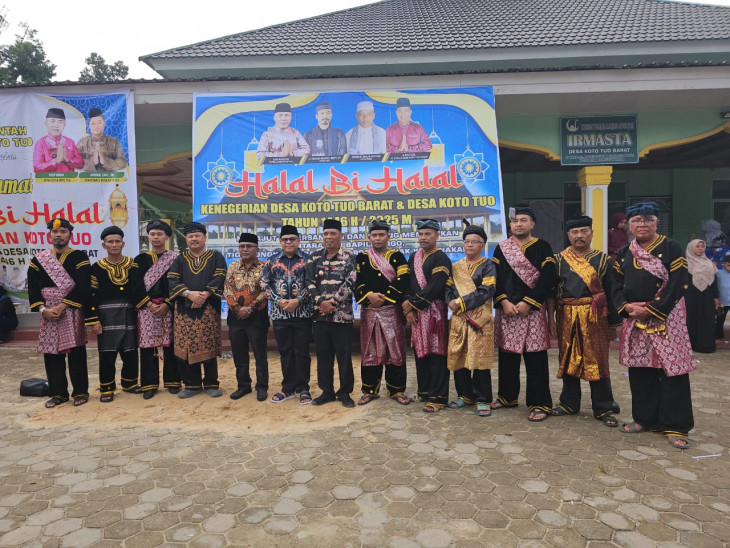 Hadiri Halal Bi Halal Kenegerian Desa Koto Tuo dan Koto Tuo Barat, Plt Kadis Kominfo Zulfikar: Jaga kerukunan untuk mewujudkan pembangunan yang berkeadilan dan berkelanjutan