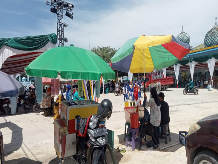 Serba Serbi MTQ ke-54 , Berkah Ekonomi dan UMKM Bagi Masyarakat Desa Sungai Jalau dan Pedagang 