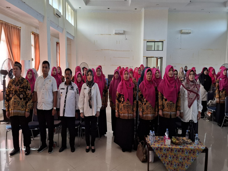 PP PAUD Kabupaten Kampar Gelar Lomba Paduan Suara dan kolase Kreasi Orang Tua & Anak