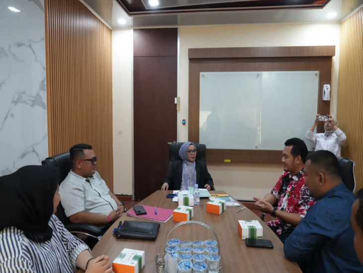 Wakil Bupati Kampar Menerima Audiensi Dari Rumah Sakit Pelita Perhentian Raja 