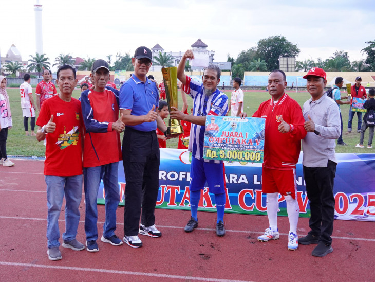 Omputaka Kampar Raih Juara II pada Trofeo Para Legends Omputaka Cup V 2025 
