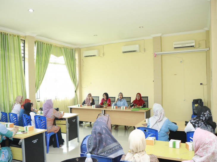 Rapat Kerja Perdana Setelah Dilantik, TP PKK Kab. Kampar Maksimalkan Pelaksanaan Kegiatan Dan Saling Berkoordinasi