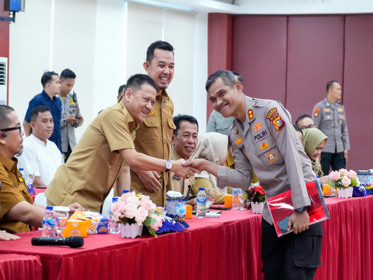 Wakili Bupati Kampar, Sekda Kampar Hadiri Rapat Koordinasi Kesiapan Bakti Religi dan Peduli Lingkungan Polda Riau