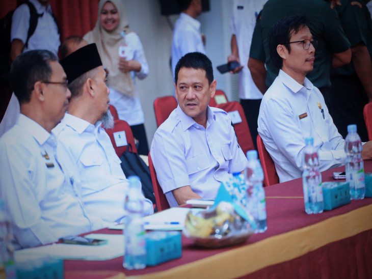 Wakili Bupati Kampar, Sekda Kabupaten Kampar Hambali Hadiri HLM Swasembada Pangan Riau. 