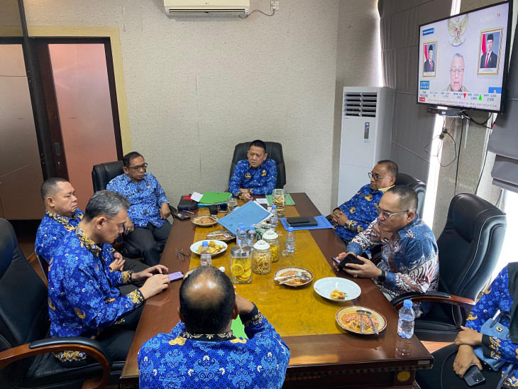 Komit Bangun SDM Kampar, Pemkab Kampar Bahas Perbup Bantuan Beasiswa. 