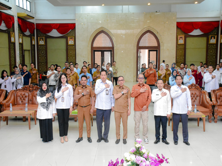 Dibuka Resmi Asisten III Setda Kampar Azwan, M. Si, Publikasi Kampar Dalam Angka Tahun 2025 Resmi di Susun.