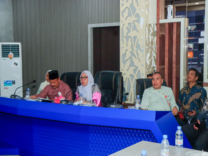 Wakil Bupati Kampar Ikuti Zoom Meeting Verifikasi Usulan Koperasi Merah Putih Sebagai Percontohan Kabupaten Kampar. 