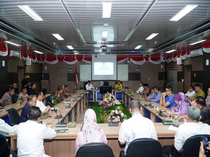 Wakil Bupati Kampar Minta Seluruh Kepala OPD dan Camat Tindak Lanjut Target Capaian Hasil Pemeriksaan dengan BPK -RI