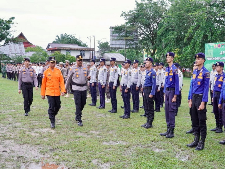 Pimpin Apel Kesiapsiagaan, Bupati Kampar Tekankan 7 Hal Penting Dalam Tanggap Bencana Banjir.