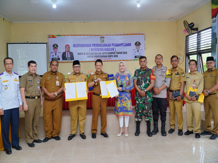 Musrenbangcam Kecamatan XIII Koto Kampar Tahun 2025 Resmi Dibuka, Persiapkan RKPD 2026