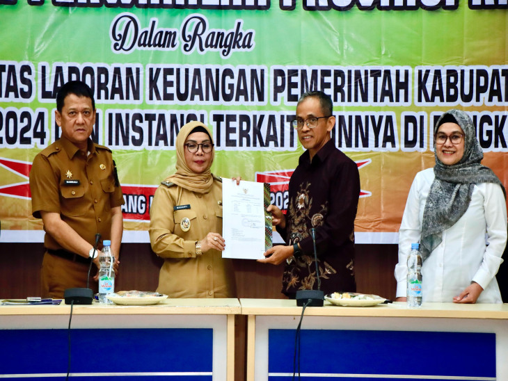 Delapan Kali Raih Opini WTP,  Wabup Kampar  Misharti :  Kita Tak Boleh Cepat Berpuas Diri. 