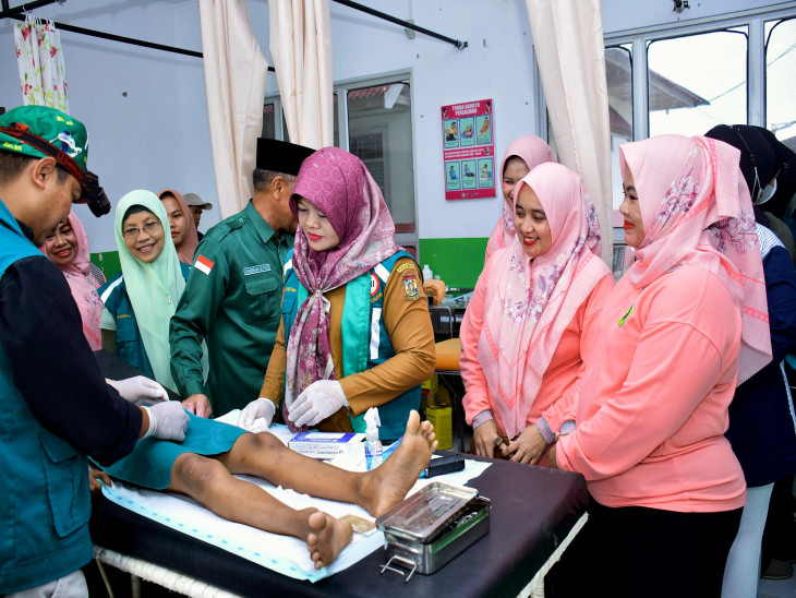 GOW Kab. Kampar Gandeng BAZNAS dan IDI Kab. Kampar Gelar Sunat Massal. Gratis.