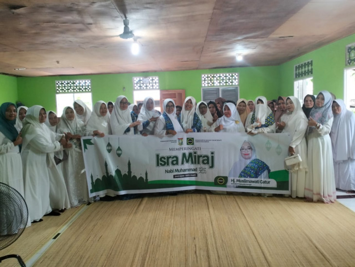 BKMT Kab. Kampar Gelar Safari Dakwah Di Kec. Rumbio Jaya Dalam Rangka Peringatan Isra' Mi'raj. 