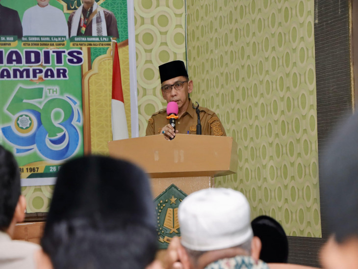 Gelar MKQ Tingkat Kabupaten Kampar, Azwan ; Bangkitkan Generasi Pembaca Kitab Kuning. 