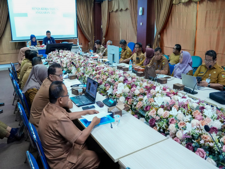 Pimpin Rapat RKPD 2026, Bupati Dan Wakil Bupati Kampar Minta Arahkan Pada Prioritas Pembangunan Yang Strategis Serta Sesuai Visi dan Misi. 