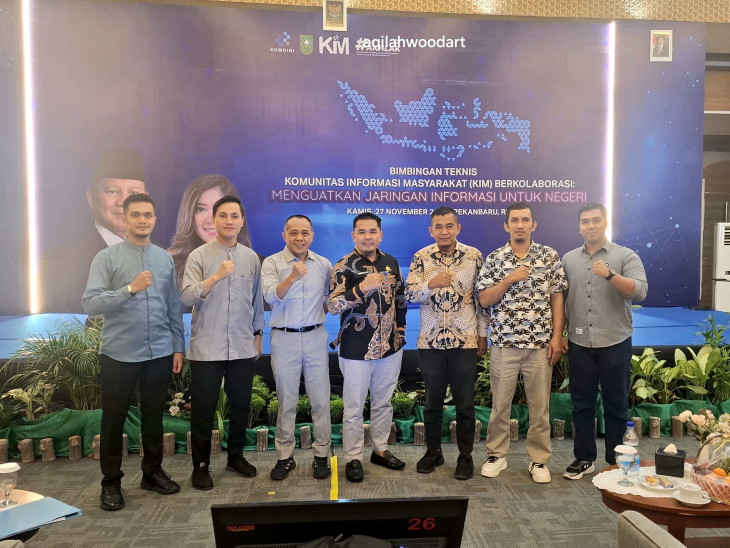Optimalkan Website Kim.id dan Media Sosial, Diskominfo dan Persandian Kampar Mengikuti Bimtek KIM Berkolaborasi : Menguatkan Jaringan Informasi Untuk Negeri