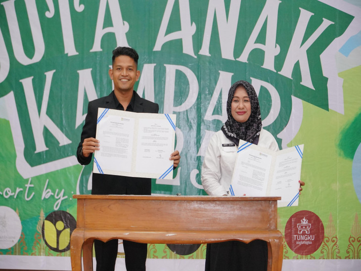 Gand Final, Fakar Kampar Pilih Duta Anak Kampar 2025. 