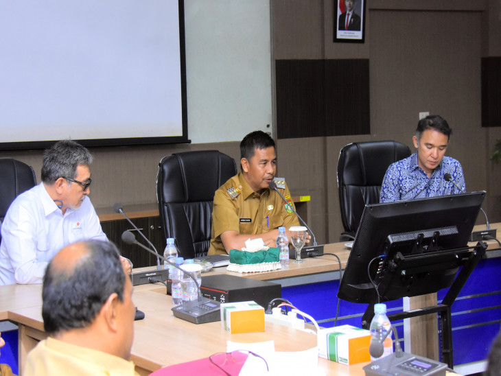 Sambut Kunjungan Kerja SKK Migas Sumbagut dan EMP, Bupati Kampar Ahmad Yuzar ; Siap Dukung Peningkatan Produksi Migas