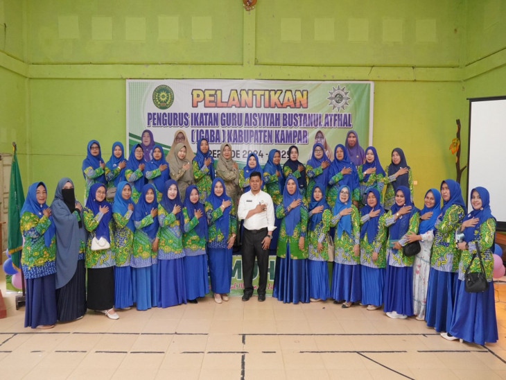 Guru Perempuan Bangkit! IGABA Kampar Resmi Dilantik, Siap Cetak Generasi Emas Islami