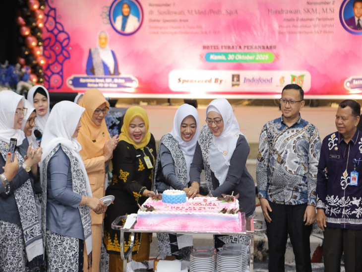 HUT IBI ke 74, Ketua DWP Kampar ; Terus Mengabdi Untuk Kesehatan Ibu /Anak dan Masyarakat