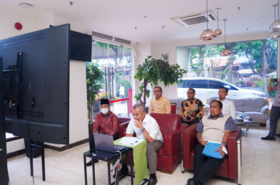 Pj.Bupati Ikuti Zoom Meeting Bersama Menko Kemaritiman dan Investasi Terkait Aksi Afirmasi PDN. 