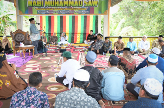 Hadiri Silaturrahmi Permasa Kampar, Sekda Kampar :  Bangun Kampar Negeri Serambi Mekkah. 